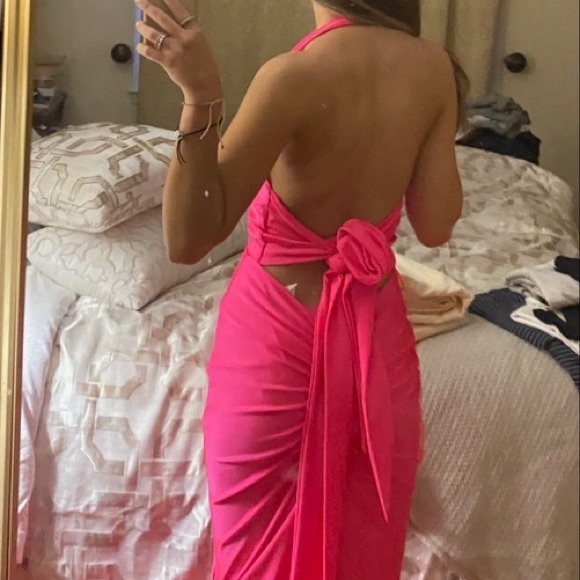 Jessica Angel Pink Prom Dress - Picture 2 of 5
